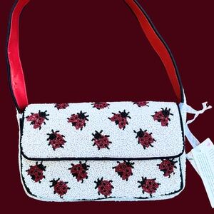 Beaded Ladybug Bag NWT New Release Beaded Purse
